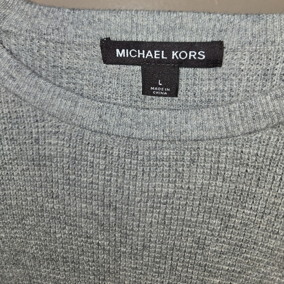 Men's Michael Kors Sweater Sz L - Picture 6 of 11